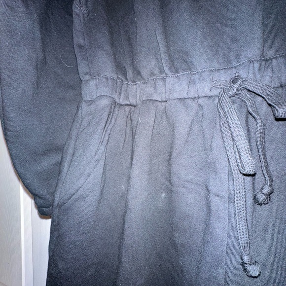 Wild Fable Black Jumpsuit with Long Sleeves and Elastic Waist - Picture 5 of 5